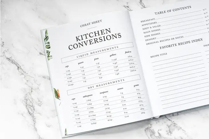Keepsake Recipe Book: Create Your Own Family Cookbook